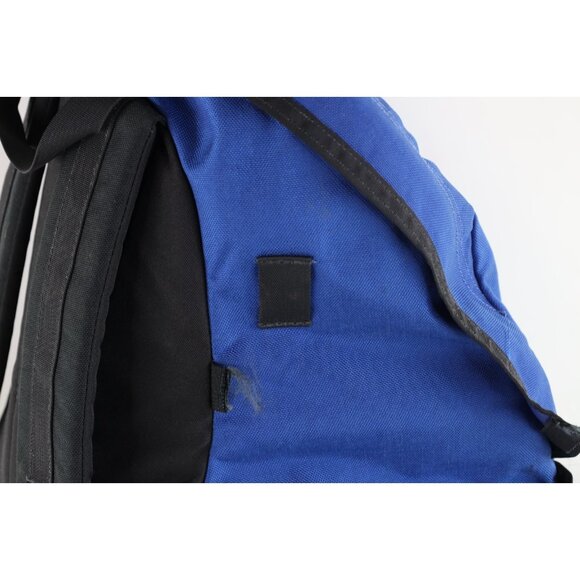 Vintage Lowe Alpine Contour Mountain 40 Distressed Outdoor Hiking Backpack Blue - Picture 13 of 16